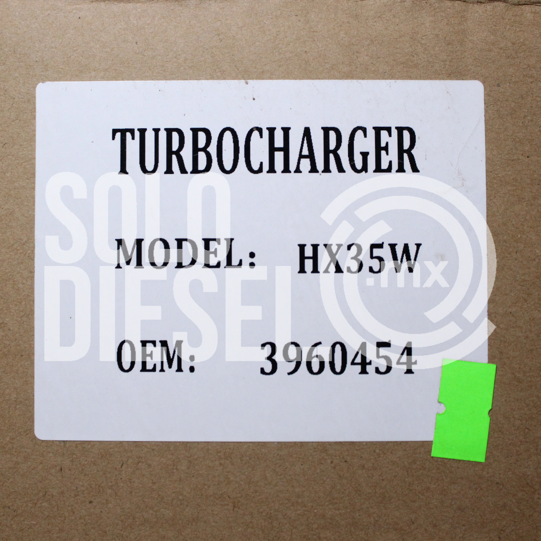 Turbo HX35W Global Turbos – Cummins 6BTA5.9 / 160 / 180