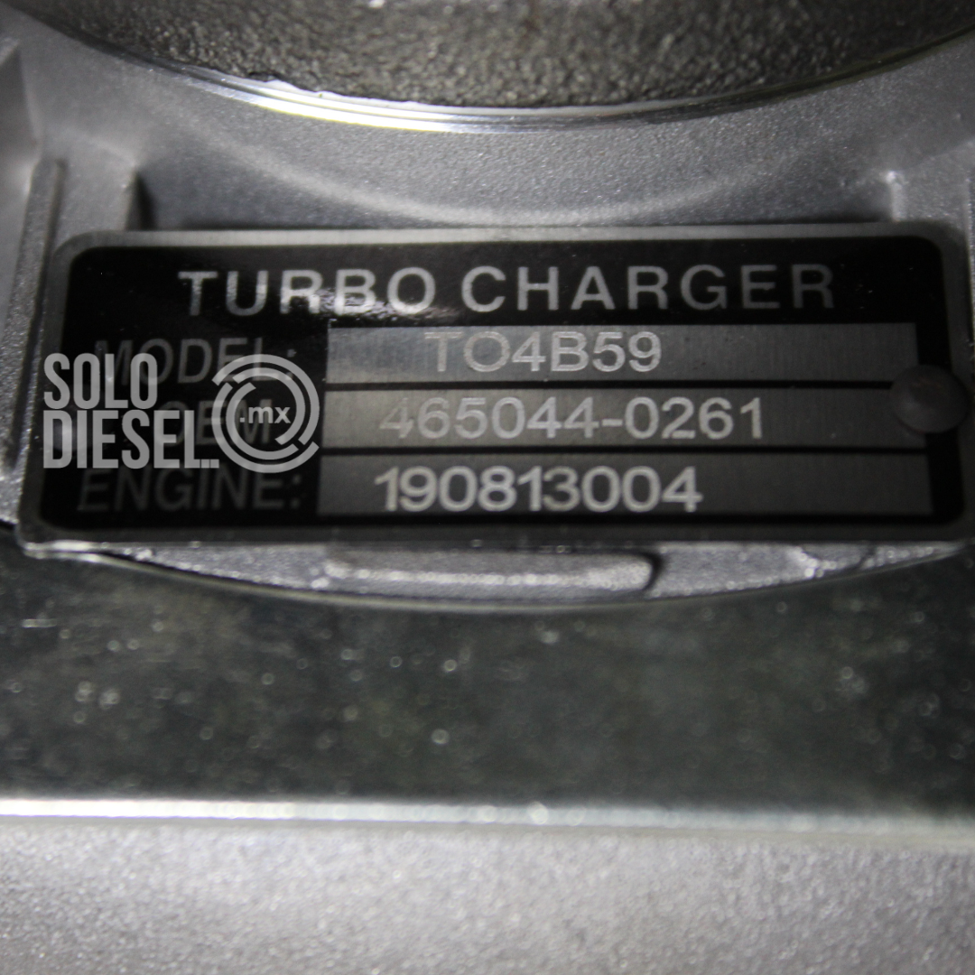 Turbo T04B59 Global Turbos para Maquinaria Pesada Komatsu