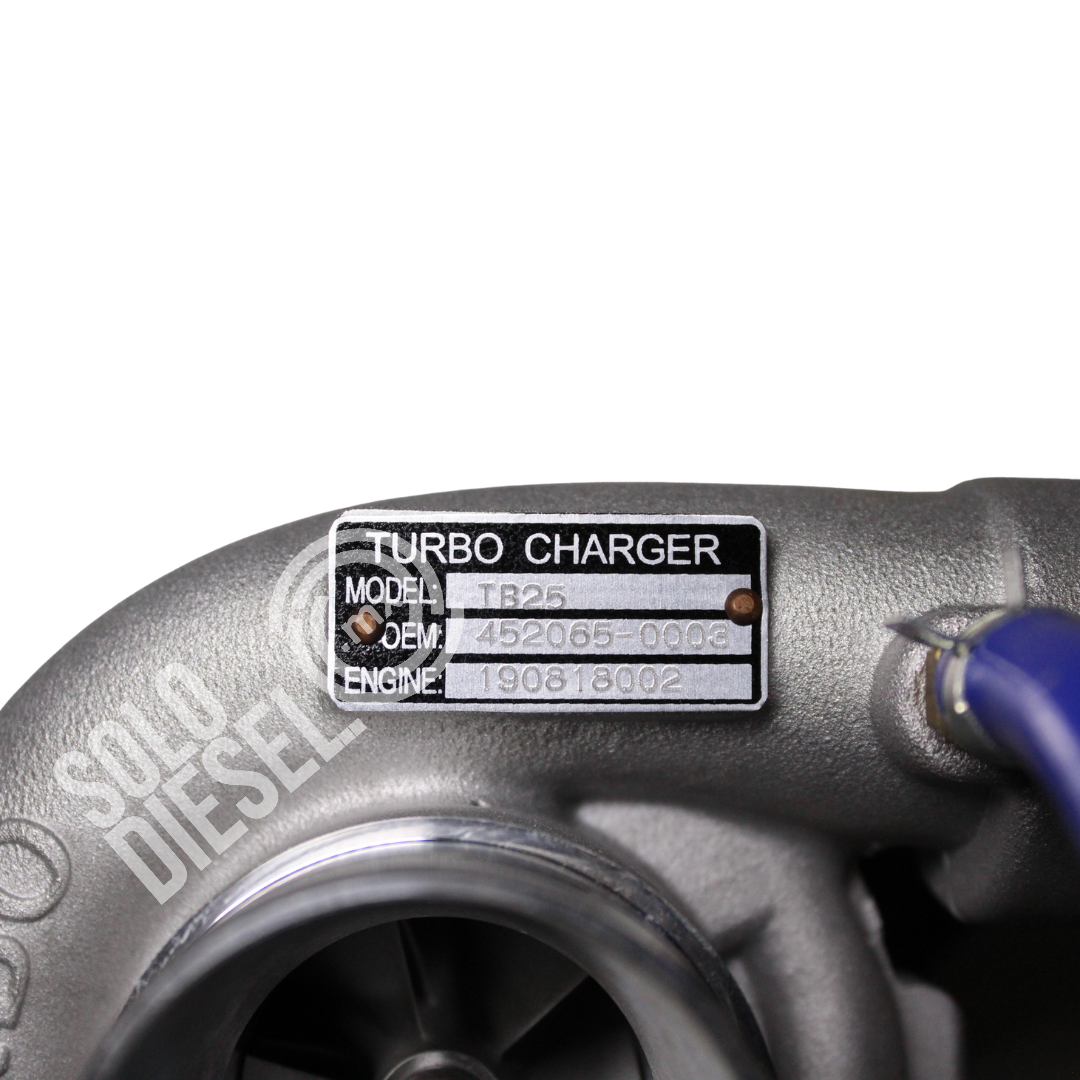 Turbo TB25 452065-0003 Global Turbos para Motores Perkins
