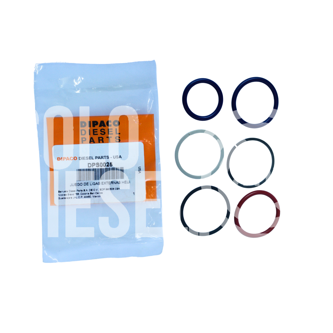 Kit Ligas Externas DPS0025 Dipaco para Inyectores Diésel – Caterpillar 3126/3126B